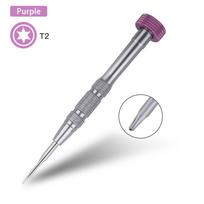 Multi-functional S2 Steel Phone Repair Screwdriver Precision Manual Triwing Screwdriver Universal Professional Screwdriver Set violetinė