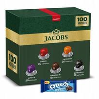 Kapsułki Jacobs Zestaw Do Nespresso(R)* 100 Kaw, 9+1 Opakowanie Gratis!
