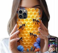 Etui Do Iphone 11 Pro Max - Pszczoły Ul Plaster Miodu Plecki Case