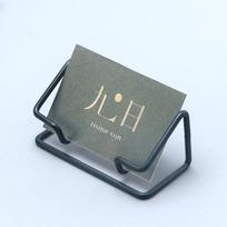 Large Capacity High-Grade Desktop Business Card Holder & Display Stand