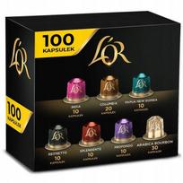 Kapsułki L'or Do Nespresso(R)* Kawa 100% Arabica, 100 Kaw, 9+1 Gratis