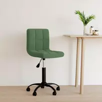 Pasukama biuro kėdė, tamsiai žalios spalvos, aksomas