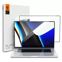 „Spigen Glas.tR Slim“ 1 pakuotė – „MacBook Pro 14“ M4 2024/M3 2023/M2 2023/M1 2021