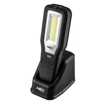 Neo Lampa 550 lm COB LED dirbtuvių lempa + pagrindas + įkroviklis