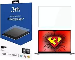 3mk FlexibleGlass™ hibridinis stiklas MacBook Pro 14" M1 / M2 / M3