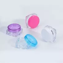 Oem Kvadratinis indelis 3ml - Plastikinė dėžutė - Tvarkyklė su užsukamu dangteliu