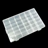 Oem 36 skyrių organizatorius - 275x175x46mm - dėžutė smulkiems daiktams