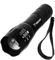 Trizand T6 Taktinis LED žibintuvėlis įkraunamas USB
