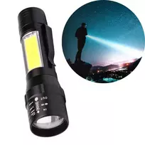Žibintuvėlis LED taktinis 600l m 400m ZOOM COB XML T6 USB 5W