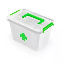 Orplast Antibakterinis pirmosios pagalbos rinkinys 6,5 rankena + įdėklas 30x20