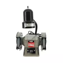 AW-Tools AWTOOLS šlifuoklis STOŁOWA 125mm / 150W Z LAMPKĄ