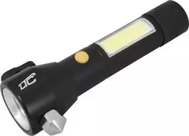 LTC LTC žibintuvėlis COB 6W / 3W LED rankinis evakuacinis žibintuvėlis 6800mAh mini USB įkrovimas NAUJIENA.