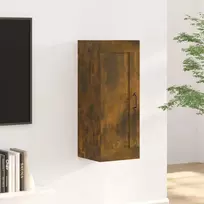 Pakabinama spintelė, dūminio ąžuolo, 35x34x90 cm, mediena