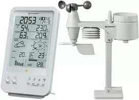 Orų centras 5-in-1 baltas, BRESSER