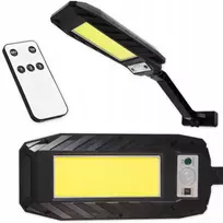 10W 6500K LED šviestuvas su saulės baterija IP65
