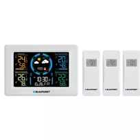 Meteorologinė Stotelė - Blaupunkt WS40WH su 3 Išoriniais Jutikliais