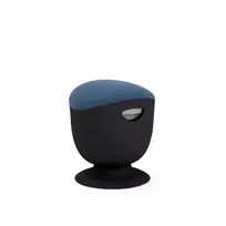 Up Up Seul ergonominė balansinė kėdė Juoda, D47 Mėlynas audinys