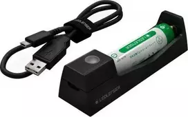 LED Lenser Ledlenser Žibintuvėlio įkrovimo rinkinys ir baterija MH3/4/5