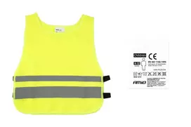 Vaikiška atšvaitinė liemenė, geltona AMIO-01736