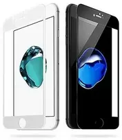 LCD apsauginis stikliukas "5D Full Glue" Apple iPhone 7/8 lenktas baltas be įpakavimo