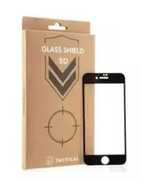 Tactical apsauginis stiklas Shield 5D skirtas Apple iPhone 7/8/SE2020/SE2022 su juodos spalvos krašteliu