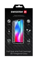 Swissten Swissten Ultra Durable Full Face / Full Glue Tempered Glass Premium 9H Screen Protector Samsung Galaxy A12 Juodas