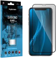 MyScreen DIAMOND GLASS LITE edge FULL GLUE apsauginis stiklas juodas Apple iPhone Xs Max/11 Pro Max