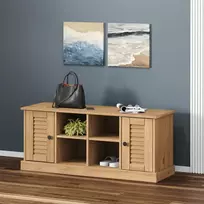 Batų suoliukas VIGO, 106x35x45cm, pušies medienos masyvas