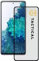 Tactical apsauginis stiklas Shield 5D skirtas Samsung Galaxy S20 FE su juodos spalvos krašteliu