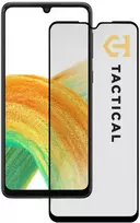 Tactical apsauginis stiklas Shield 5D skirtas Samsung Galaxy A33 5G su juodos spalvos krašteliu