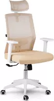 Sofotel Biuro kėdė su mikrotinkliniu audiniu, ergonomišku dizainu, reguliuojama galvos atrama, pakreipimo mechanizmu, kvėpuojančia danga, patogiu sėdėjimu