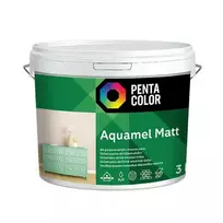 Pentacolor Dažai „Aquamel“ balti, 3kg, matiniai