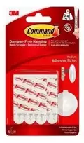 3M Lipniosios kabliukų juostelės COMMAND M dydis, 10 vnt.