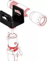 LED Lenser LED objektyvas Žibintas Ledlenser Adapteris Ledlenser, skirtas D tipo tripodui - H15R Core / Work, H19R Core / Signature, H5 Core, H5R Core / Work, H7R Core / Signature / Work, P5R Work, P6R W
