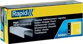 Rapid 11825700, Sąsagėlių pakuotė, 4 mm, Tvirtinimas, Ženklinimas, 5000 sąsagėlių, Cinkuotas plienas, Sidabras