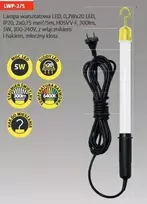 Plastrol KEL DIRBTUVĖS LEMPAS. LED 6W BE IŠJUNGTA 5m 300LM LWP-2/5