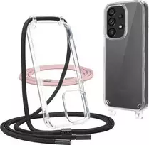 Holmes Tech-Protect Technologijos FLEXAIR CHAIN GALAXY A53 5G Juodas & Rožinis universal