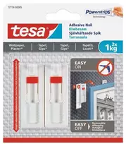 Tesa Kabliukai rėmeliams pakabinti, 77774, 2X1 kg, reguliuojami