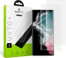 Grūdintas stiklas GLASTIFY UVTG+ 2-PACK GALAXY S22 ULTRA