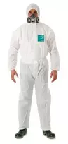 Vienkartinis kombinezonas Type 5/6 Ansell Alphatec 1800 Standard, baltas, dydis XXL