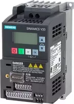Siemens Inverter Uin = 220-240V, Uout = 3x230V / 4.2A 0.55kW Sinamics (6SL3210-5BB17-5UV1)