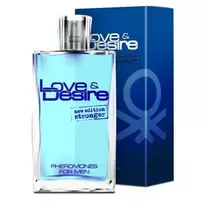 Love Desire Eromed kvepalai iki 100 ml. Gaivus ir jausmingas aromatas pasimatymui. Kvepiantys feromonai.