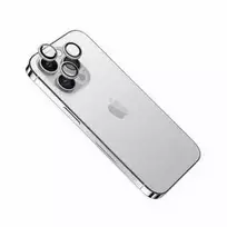 Fixed Fixed Camera Glass do Apple iPhone 15 Pro/15 Pro Max, sidabrinė