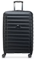 Kelioninis DELSEY WALIZKA SHADOW 5.0 75CM 4 DOPPELTE RÄDER ERWEITERBARER TROLLEY KOFFER JUODA