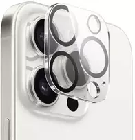 Crong Lens Shield – fotoaparatas ir objektyvo stiklas, skirtas iPhone 15 Pro / iPhone 15 Pro Max