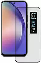 OBAL:ME 5D apsauginis stiklas telefonui Samsung Galaxy A54 5G Juodas