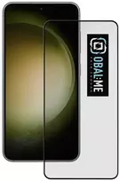 OBAL:ME 5D apsauginis stiklas telefonui Samsung Galaxy S23 Juodas