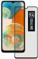 OBAL:ME 5D apsauginis stiklas telefonui Samsung Galaxy A23 5G Juodas