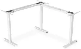 Elektra reguliuojamo aukščio stalo rėmas Assmann Electronic DIGITUS, 3 kojų, aukštis 72–120 cm, maks. 120 kg, Baltas
