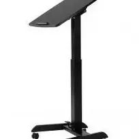 Reguliuojamo aukščio stalas SUN-FLEX®EASYDESK PRO, 60x52cm, juodas